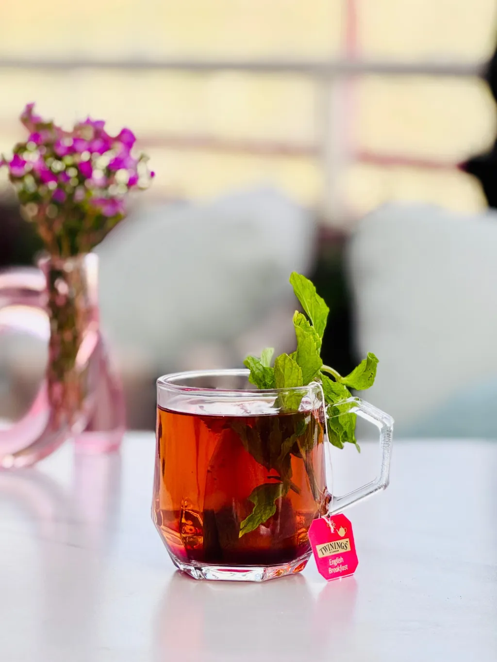 شاي احمر نعنع