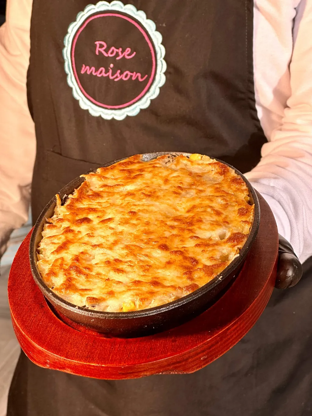 Potato soufflé with vegetables cl 340