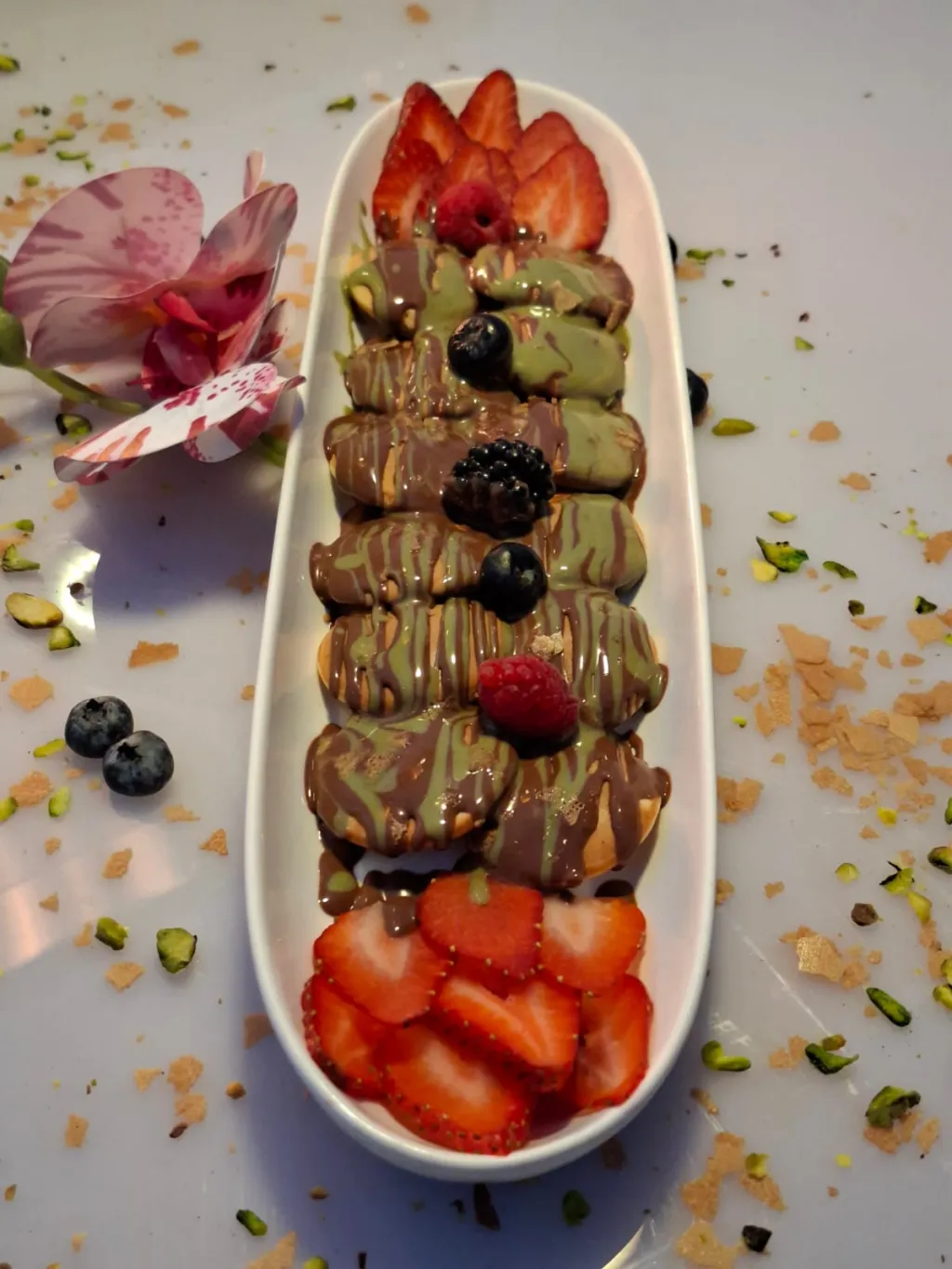 Mini pan cake fruits cl 640
